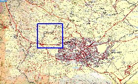 mapa de Nairobi em ingles