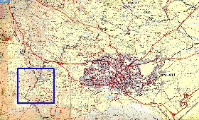 mapa de Nairobi em ingles