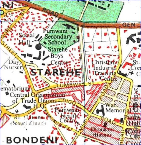 carte de Nairobi