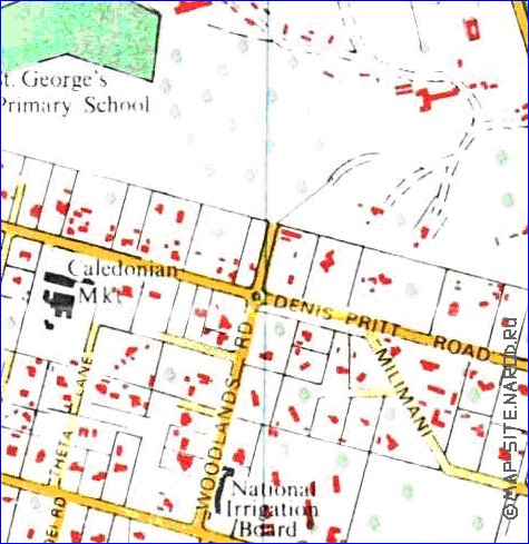 carte de Nairobi