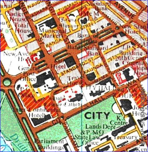 carte de Nairobi