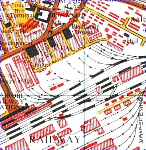 carte de Nairobi