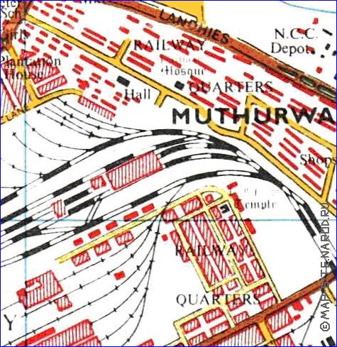 carte de Nairobi