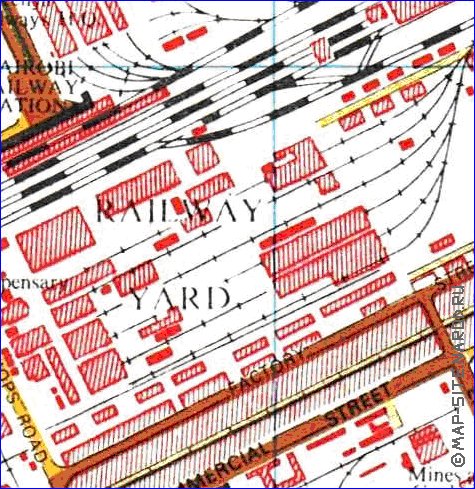 carte de Nairobi