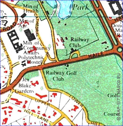 carte de Nairobi