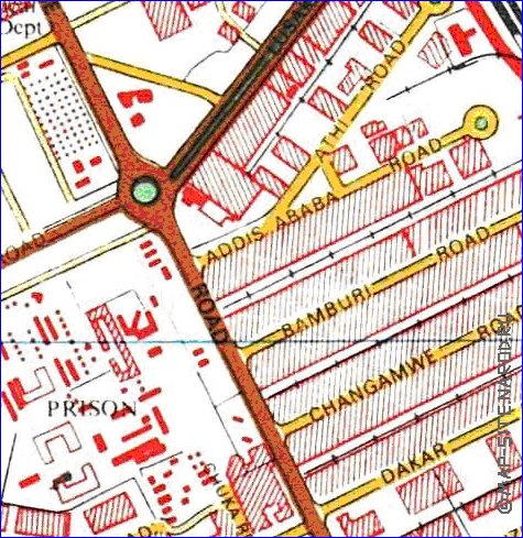 carte de Nairobi