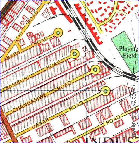 carte de Nairobi