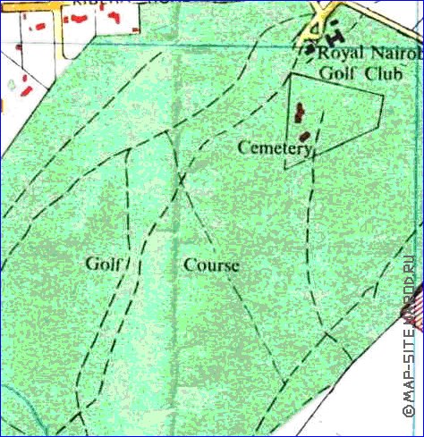 carte de Nairobi