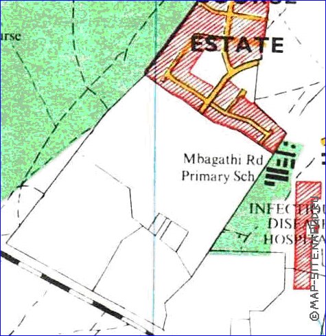 carte de Nairobi