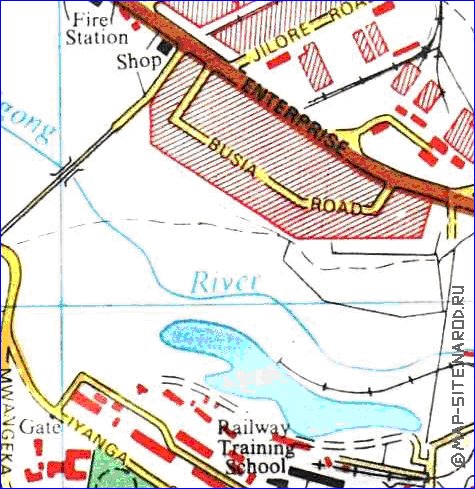 carte de Nairobi