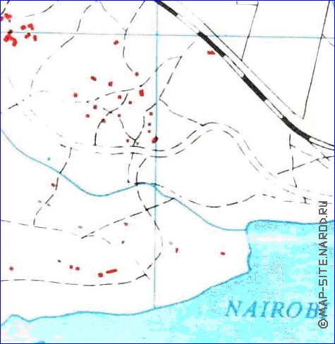 carte de Nairobi