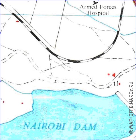 carte de Nairobi