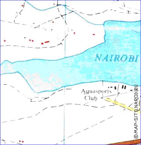 carte de Nairobi