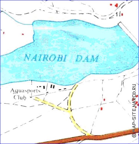 carte de Nairobi