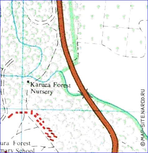 carte de Nairobi