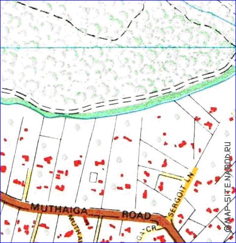 carte de Nairobi