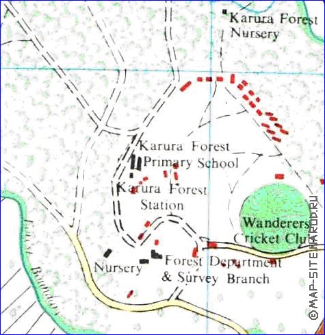 carte de Nairobi