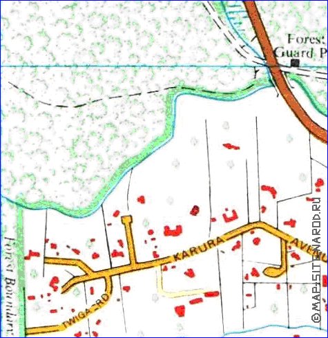 carte de Nairobi