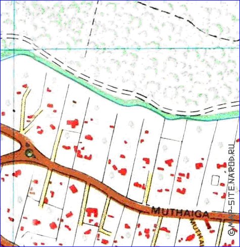 carte de Nairobi