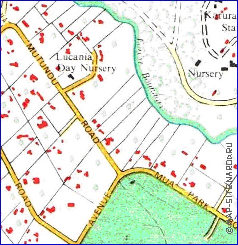 carte de Nairobi