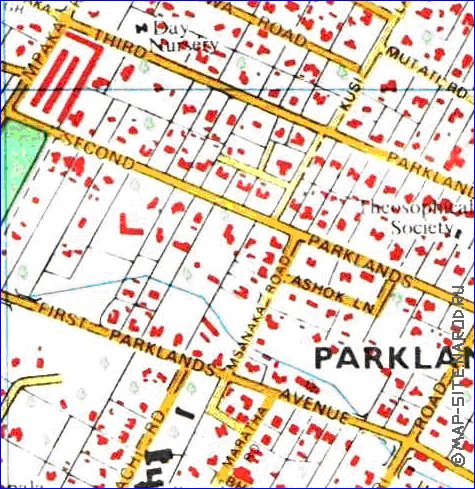 carte de Nairobi