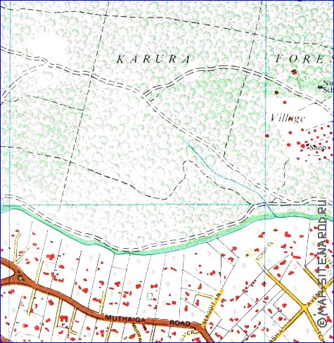 carte de Nairobi