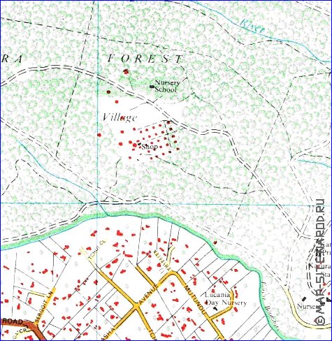 carte de Nairobi