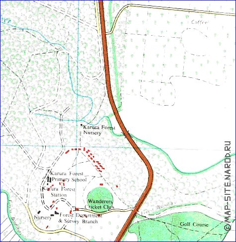 carte de Nairobi