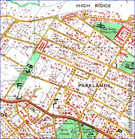 carte de Nairobi