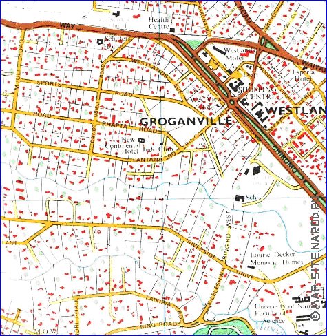 carte de Nairobi