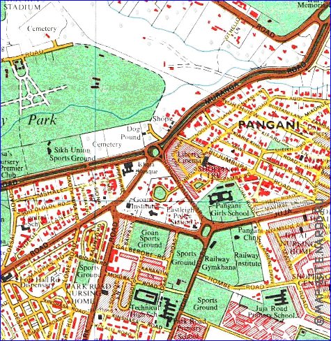 carte de Nairobi