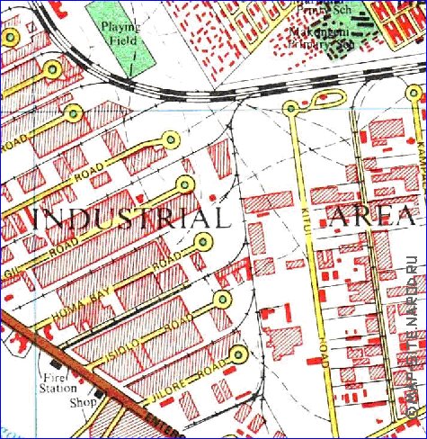 carte de Nairobi