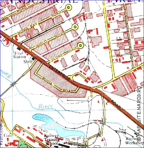 carte de Nairobi