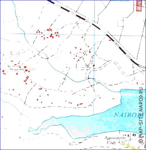 carte de Nairobi