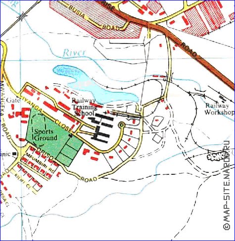 carte de Nairobi