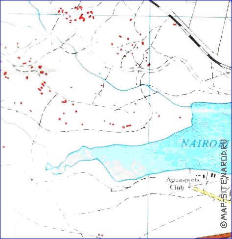 carte de Nairobi