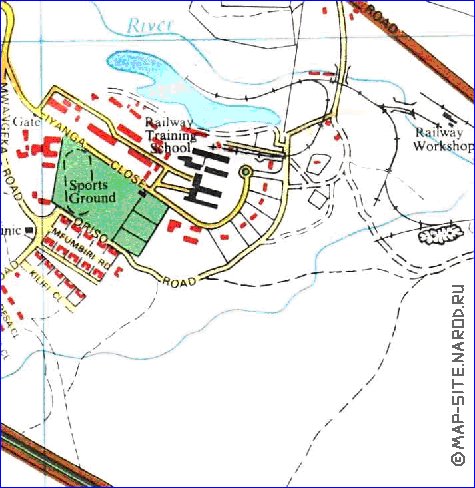 carte de Nairobi