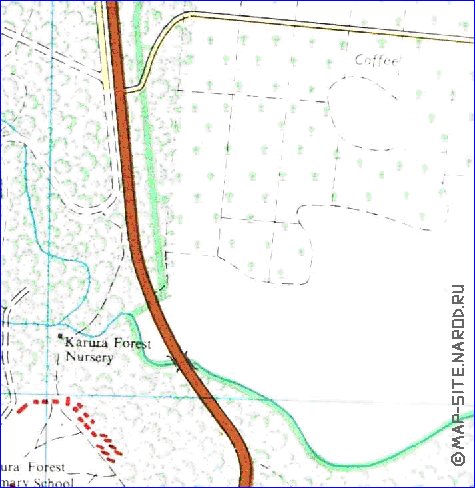 carte de Nairobi