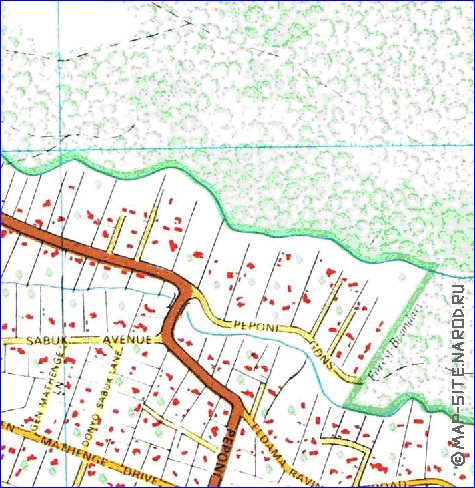 carte de Nairobi