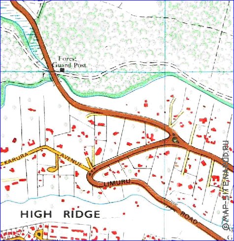 carte de Nairobi