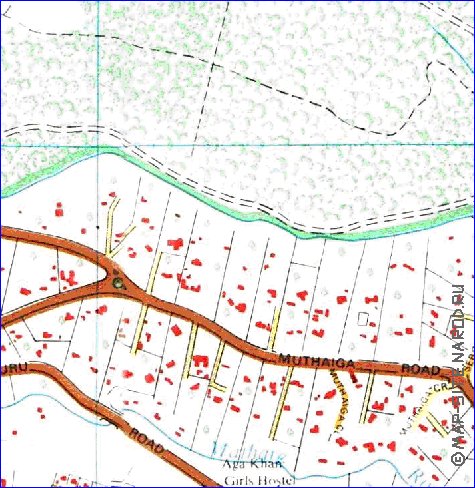 carte de Nairobi