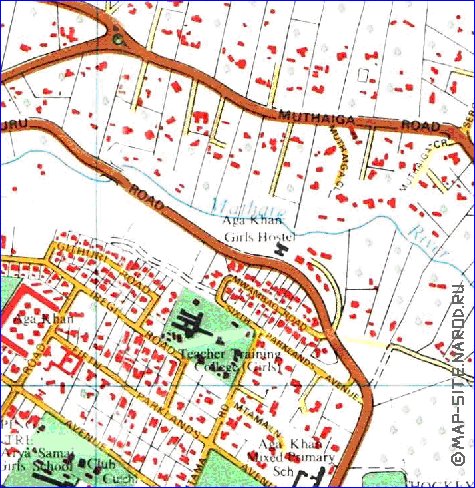 carte de Nairobi