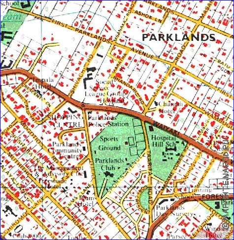 carte de Nairobi