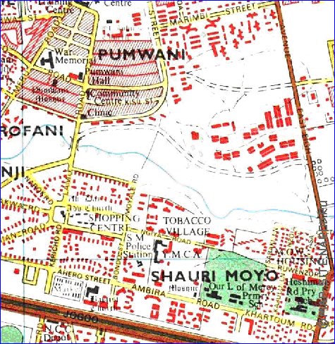 carte de Nairobi