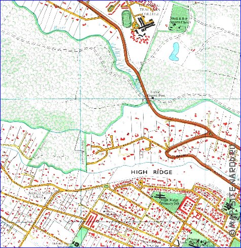 carte de Nairobi