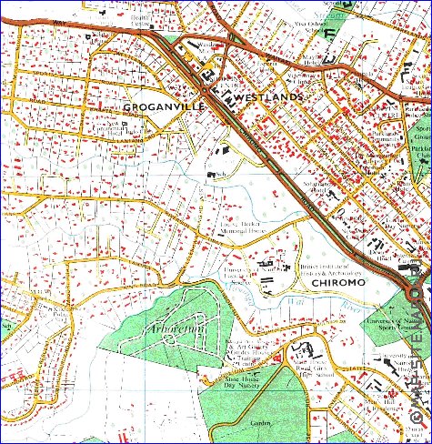 carte de Nairobi