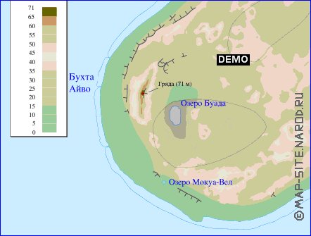 Fisica mapa de Nauru