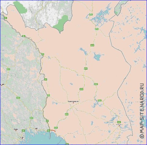 carte de Norvege