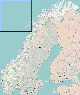 carte de Norvege