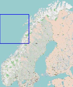 carte de Norvege